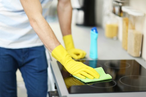 Example of carpet cleaning pricing based on property size and service load