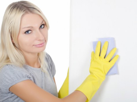 Clean carpet flooring after professional steam treatment